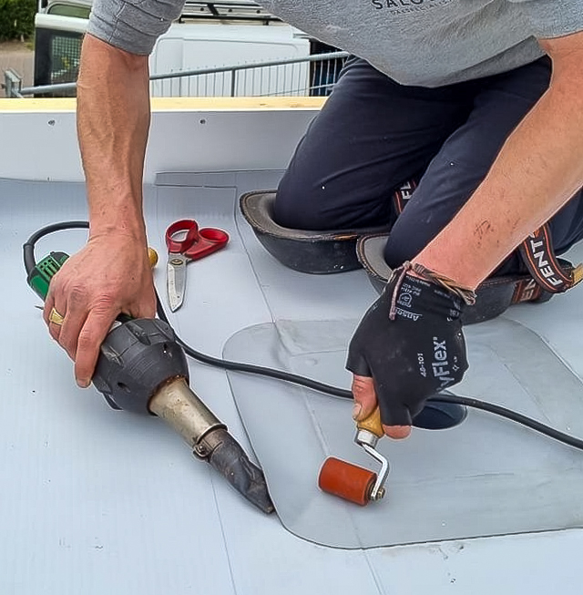 Dakrenovatie plat dak